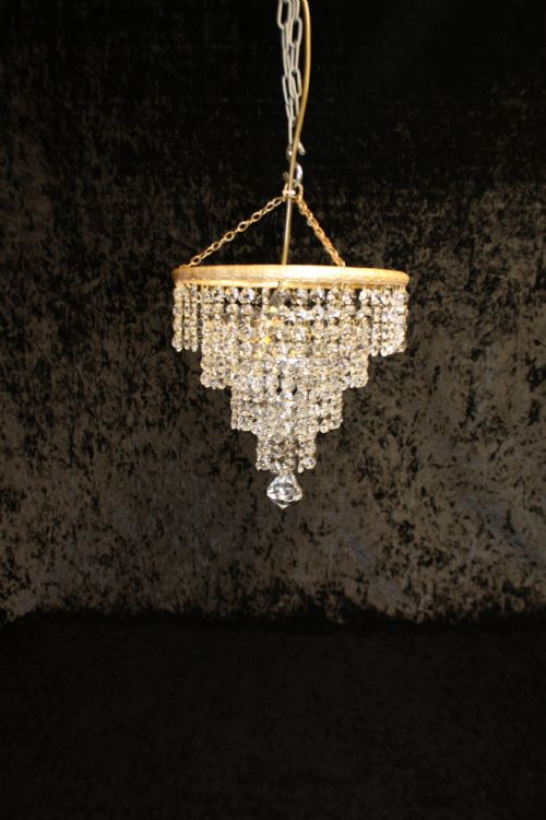 Early 20th Century Four Tier Chandelier