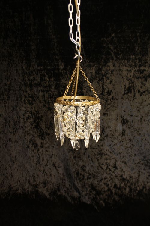 Early 20th Century Small Lustre Chandelier