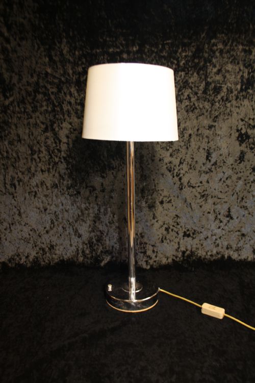 Art Deco Chrome Lamp