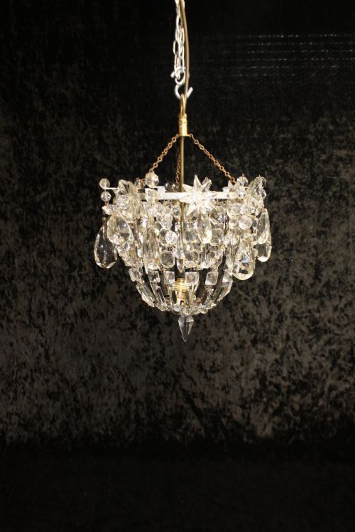 Early 20th Century Bag Chandelier