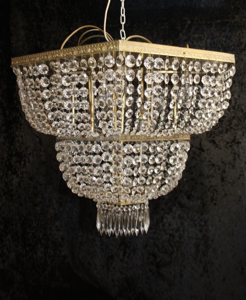 Large Hexagon Chandelier