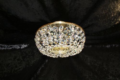 Early 20th Century Shallow Bag Chandelier