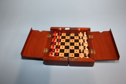 Miniature Chess Set Circa 1900
