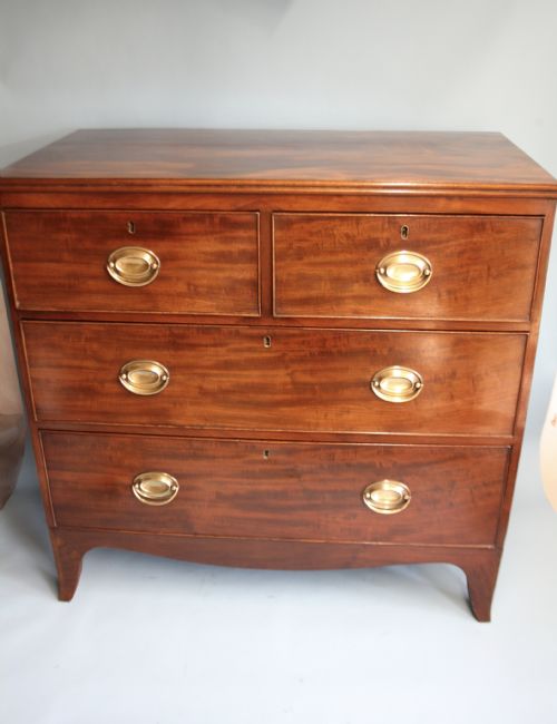 First Half of the 19th Century Two Over Two Chest Fo Draws