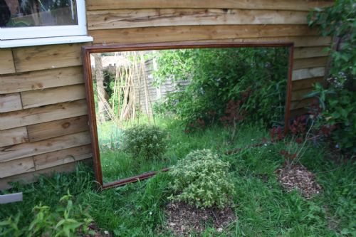 Late 19th Century Large 6.5' X 3.5' Mirror