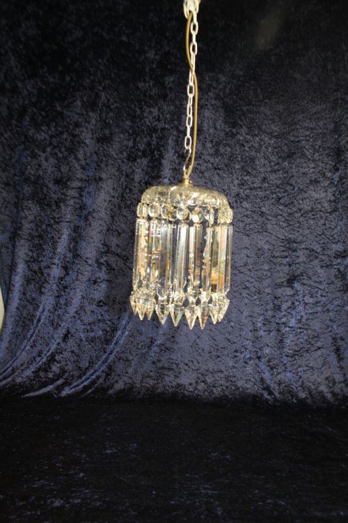 Early 20th Century Lustre Chandelier