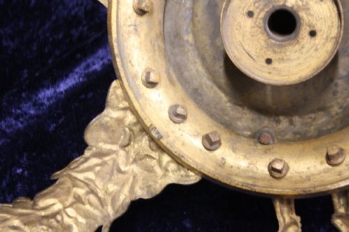 SUPER QUALITY CEILING ROSE IN GILT BRASS - ADDITIONAL PHOTO 2