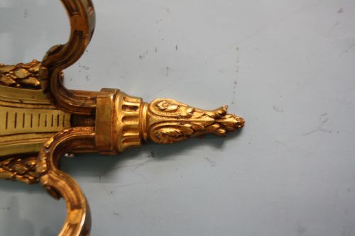 EARLY 20TH CENTURY PAIR OF BRASS WALL LIGHTS - ADDITIONAL PHOTO 8