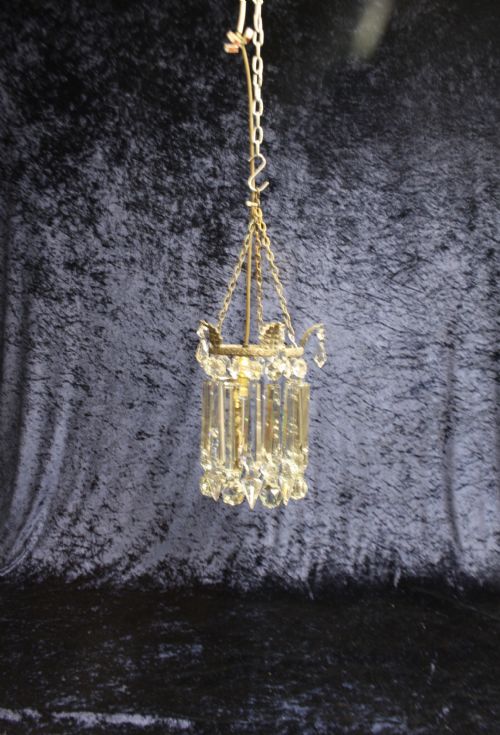 Early 20th Century Chandelier with Large Lustres