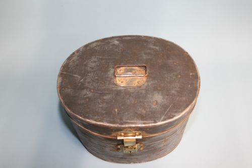 Silver Hat Box