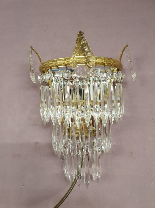 EARLY 20TH CENTURY PAIR OF SPIKE WALL LIGHTS - ADDITIONAL PHOTO 5