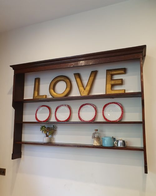 LATE 18TH CENTURY DRESSER RACK - ADDITIONAL PHOTO 2