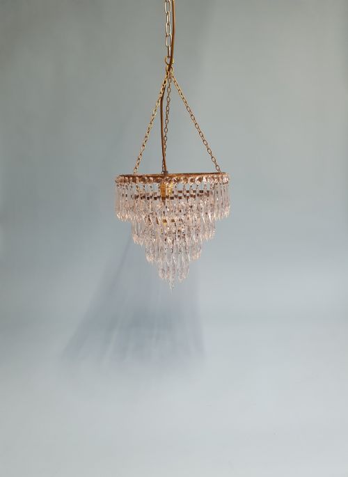 early 20th century spike chandelier - CATEGORY: ANTIQUE LIGHTING - DATED 1930