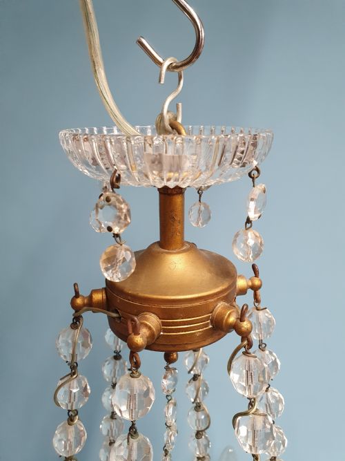 TALL CHANDELIER WITH BEAD DECORATION - ADDITIONAL PHOTO 7
