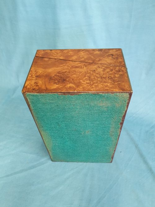 19THCENTURY YEW WOOD WRITING SLOPE - ADDITIONAL PHOTO 5