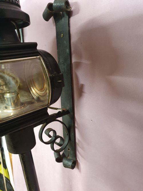 PAIR OF 19TH CENTURY CARRIAGE LIGHTS - ADDITIONAL PHOTO 5