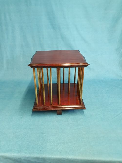 EARLY 20TH CENTURY REVOLVING BOOKCASE - ADDITIONAL PHOTO 2