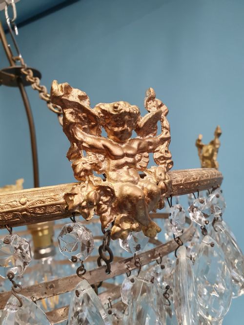 LARGE 7 TIER DRIP CHANDELIER 16 - ADDITIONAL PHOTO 4