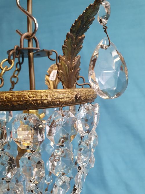 SMALL BAG BASKET CHANDELIER 6 - ADDITIONAL PHOTO 1