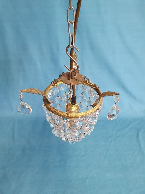 SMALL BAG BASKET CHANDELIER 6 - ADDITIONAL PHOTO 2