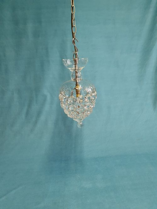 early 20th century dome top chandelier 6 - CATEGORY: ANTIQUE LIGHTING - DATED 1930