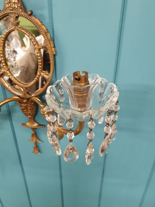 EARLY 20TH CENTURY PAIR OF DECORATIVE WALL LIGHTS 13 - ADDITIONAL PHOTO 4