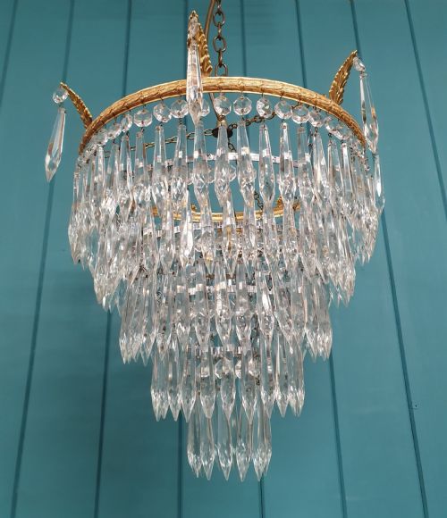 LARGE SPIKE CHANDELIER 14 - ADDITIONAL PHOTO 1