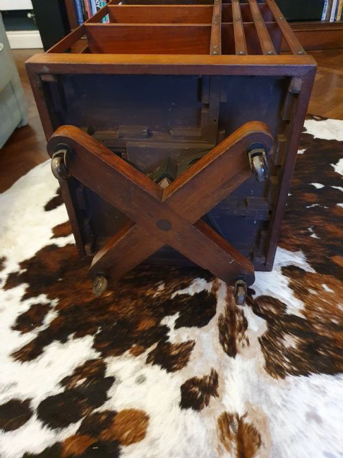 19THCENTURY LARGE REVOLVING BOOKCASE - ADDITIONAL PHOTO 1