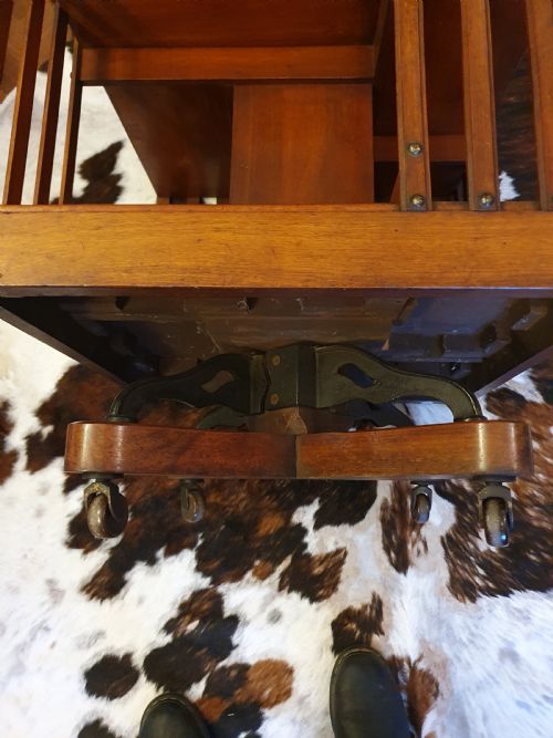 19THCENTURY LARGE REVOLVING BOOKCASE - ADDITIONAL PHOTO 5