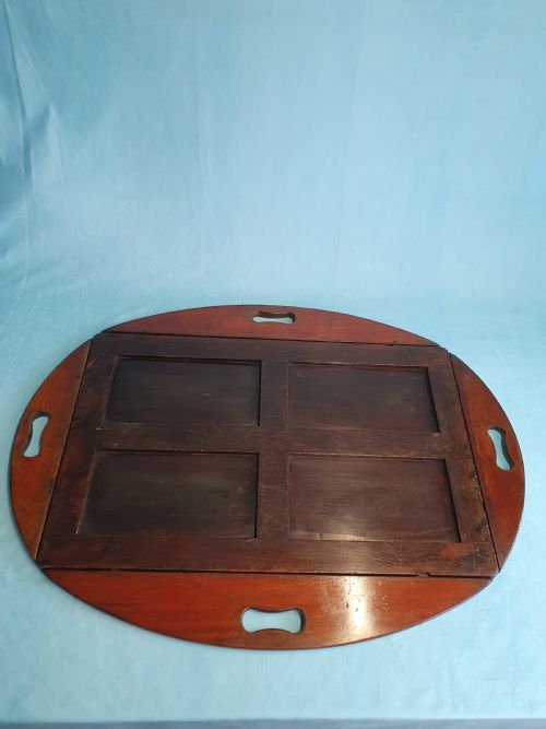 EARLY 19THCENTURY FOLDING BUTLERS TRAY ON STAND - ADDITIONAL PHOTO 8