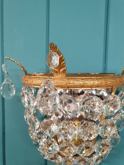 EARLY 20TH CENTURY SET OF FOUR BAG WALL LIGHTS - ADDITIONAL PHOTO 1