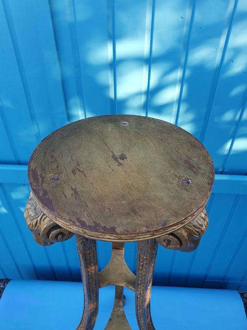 LATE 19TH CENTURY GUILT TORCHERE - ADDITIONAL PHOTO 1