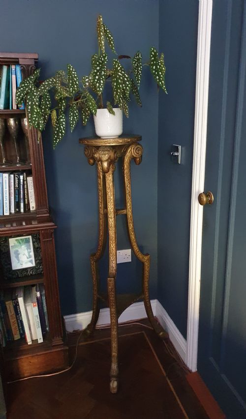 LATE 19TH CENTURY GUILT TORCHERE - ADDITIONAL PHOTO 3