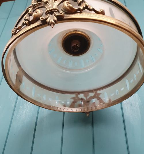 EARLY 20TH CENTURY TALL FRENCH HALL LIGHT - ADDITIONAL PHOTO 5
