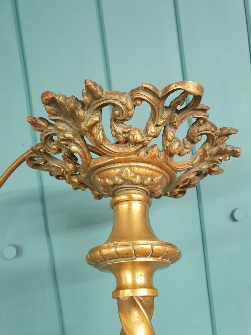 EARLY 20TH CENTURY TALL FRENCH HALL LIGHT - ADDITIONAL PHOTO 7