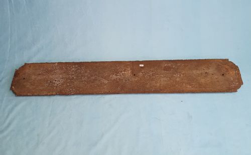 LATE 19TH CENTURY CAST IRON STREET SIGN JERSEY ROAD - ADDITIONAL PHOTO 1