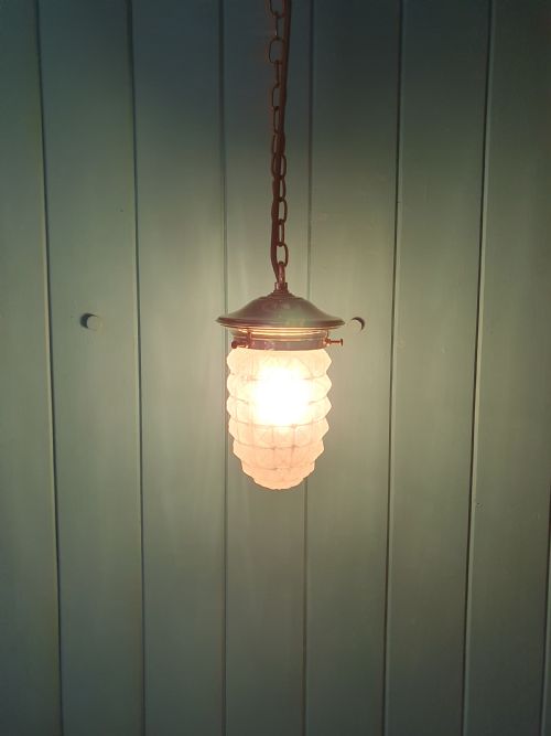 EARLY 20TH CENTURY SMALL PINEAPPLE SHAPED PENDANT - ADDITIONAL PHOTO 3