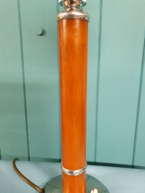 ART DECO EMPIRE TORCH LAMP - ADDITIONAL PHOTO 6