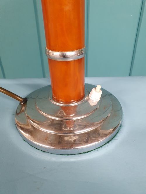ART DECO EMPIRE TORCH LAMP - ADDITIONAL PHOTO 7