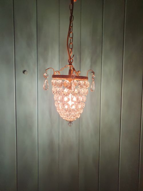 EARLY 20TH CENTURY BAG CHANDELIER 7 - ADDITIONAL PHOTO 4