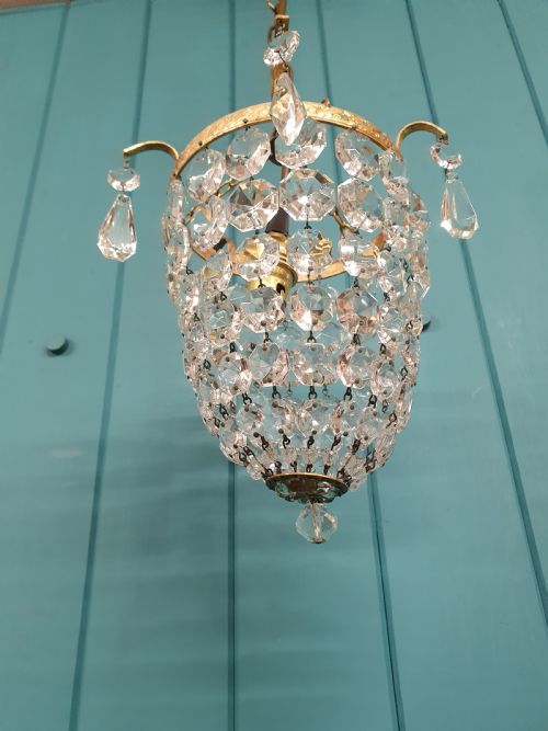 EARLY 20TH CENTURY BAG CHANDELIER 7 - ADDITIONAL PHOTO 10