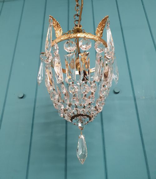 ANTIQUE PRISON BAG CHANDELIER 8 - ADDITIONAL PHOTO 1