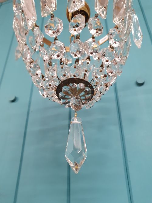 ANTIQUE PRISON BAG CHANDELIER 8 - ADDITIONAL PHOTO 3