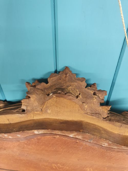 19THCENTURY GILT WOOD MIRROR ROCOCO STYLE - ADDITIONAL PHOTO 6