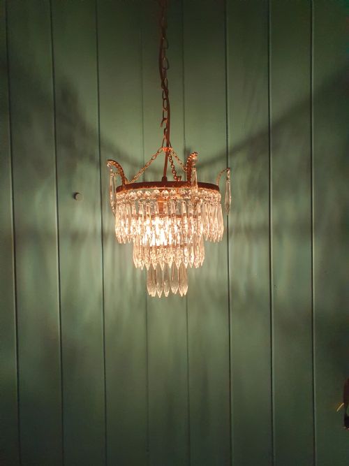 ANTIQUES SPIKE CHANDELIER 11 - ADDITIONAL PHOTO 5
