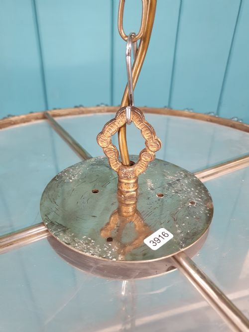 CUT GLASS CRYSTAL ANTIQUE BAG CHANDELIER 18 - ADDITIONAL PHOTO 2