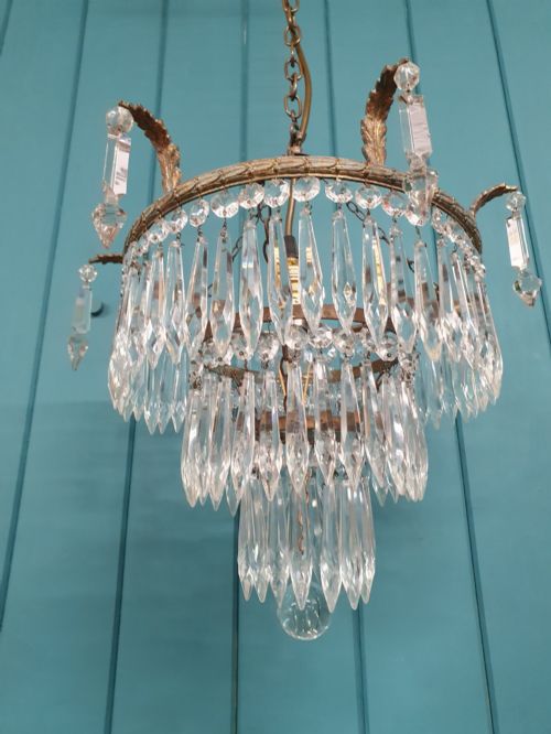 ANTIQUES SPIKE CHANDELIER 13 - ADDITIONAL PHOTO 4