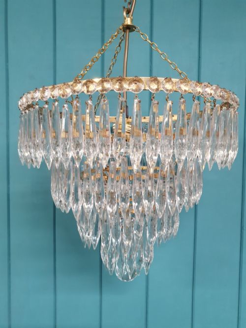 LARGE SPIKE CHANDELIER 13 - ADDITIONAL PHOTO 4