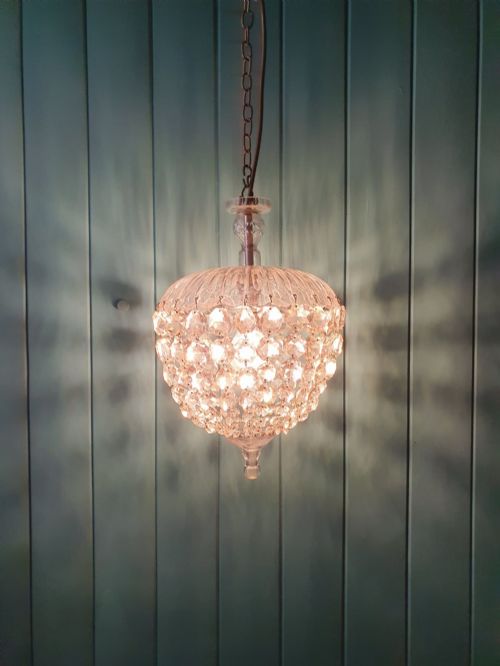 EARLY 20TH CENTURY DOME TOP CHANDELIER 10 - ADDITIONAL PHOTO 5