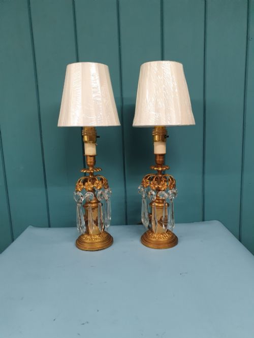 PAIR OF EARLY 20TH CENTURY TABLE LAMPS